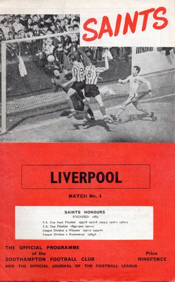 Match programme